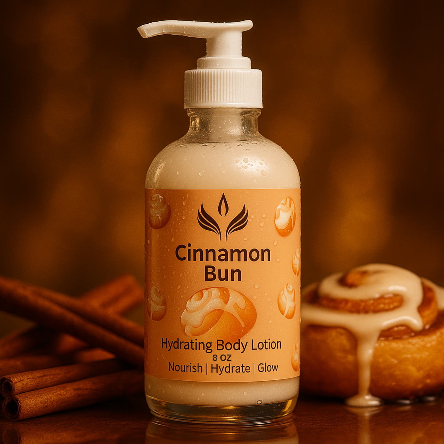 Cinnamon Bun 8oz Lotion